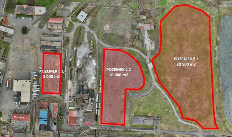 Pronájem pozemku, Ústí nad Labem, U Tonasa, 41600 m2
