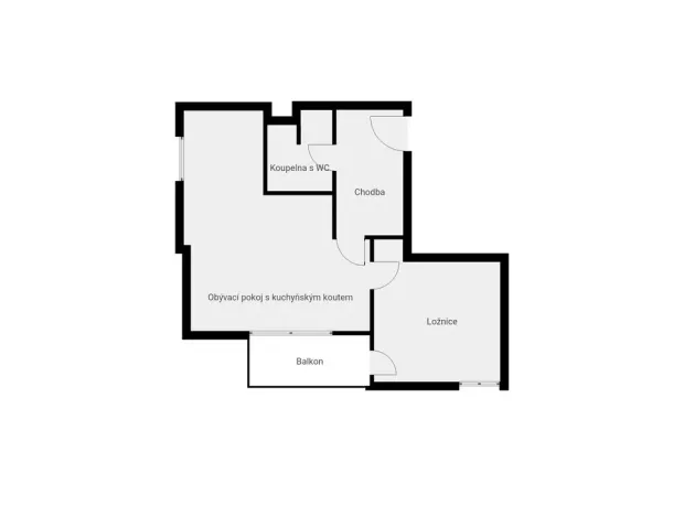 Pronájem bytu 2+kk, Pardubice - Nemošice, Nemošická, 60 m2