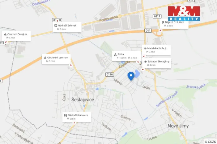 Pronájem rodinného domu, Jirny, Javorová, 138 m2