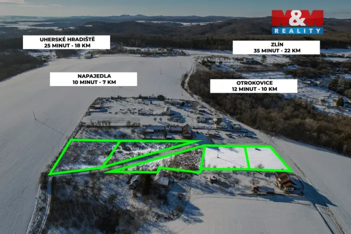 Prodej komerčního pozemku, Halenkovice, 8949 m2