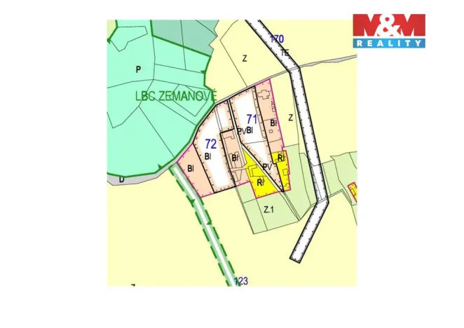 Prodej komerčního pozemku, Halenkovice, 8949 m2