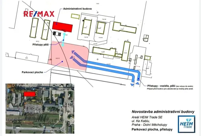 Pronájem kanceláře, Praha - Dolní Měcholupy, Ke Kablu, 39 m2