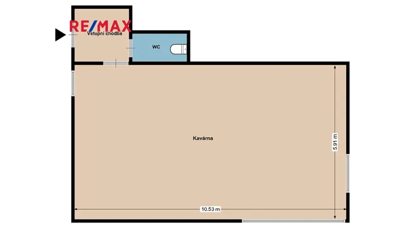 Pronájem komerční nemovitosti, Praha - Nusle, Bohuslava ze Švamberka, 68 m2