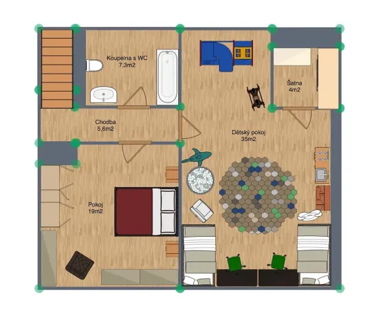 Prodej rodinného domu, Prostějov, Vrlova, 182 m2