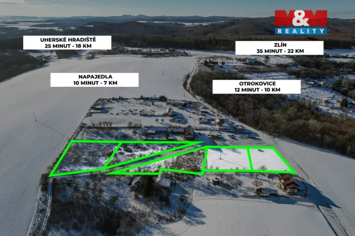 Prodej pozemku pro bydlení, Halenkovice, 1300 m2