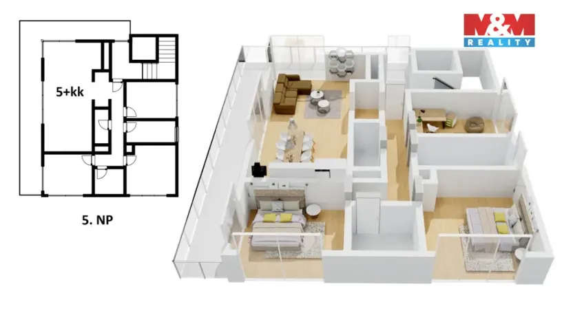 Prodej činžovního domu, Praha - Libeň, Valčíkova, 709 m2