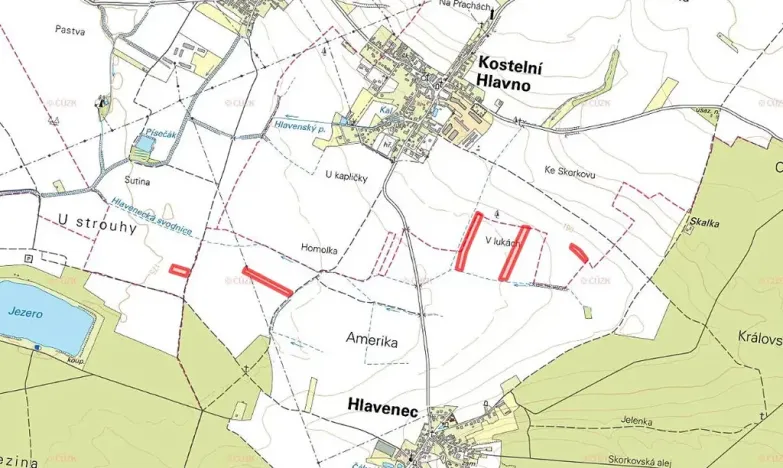 Prodej podílu pole, Hlavenec, 21948 m2