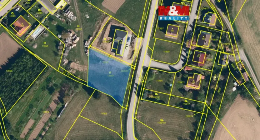 Prodej pozemku pro bydlení, Vyskytná, 1414 m2