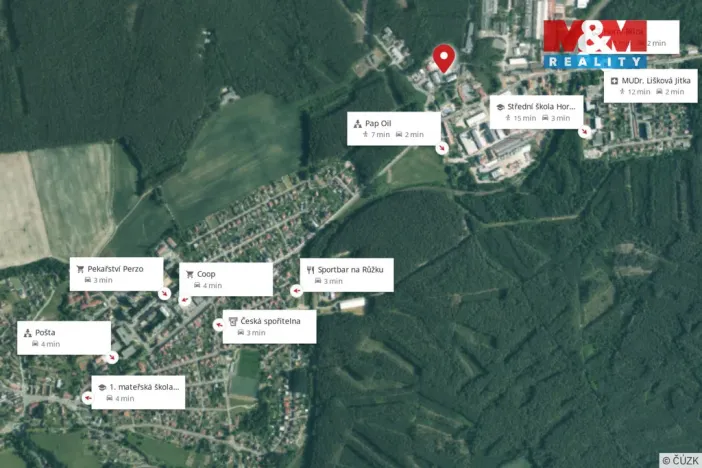 Prodej komerčního pozemku, Horní Bříza, 542 m2