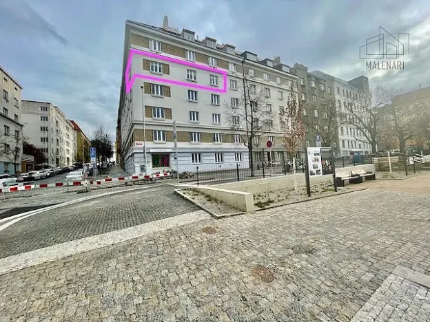 Pronájem bytu 2+kk, Praha - Žižkov, Radhošťská, 81 m2
