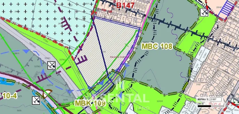 Prodej pole, Ostrava - Slezská Ostrava, Zvěřinská, 44468 m2