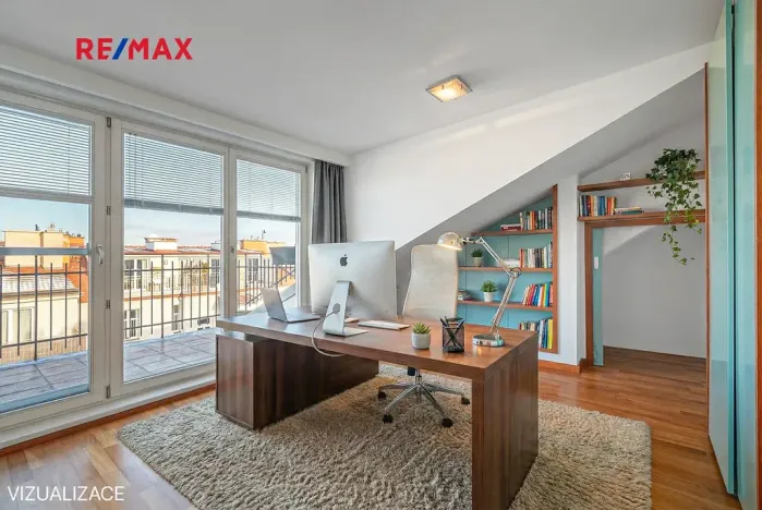 Prodej bytu 3+kk, Praha - Holešovice, Dobrovského, 107 m2