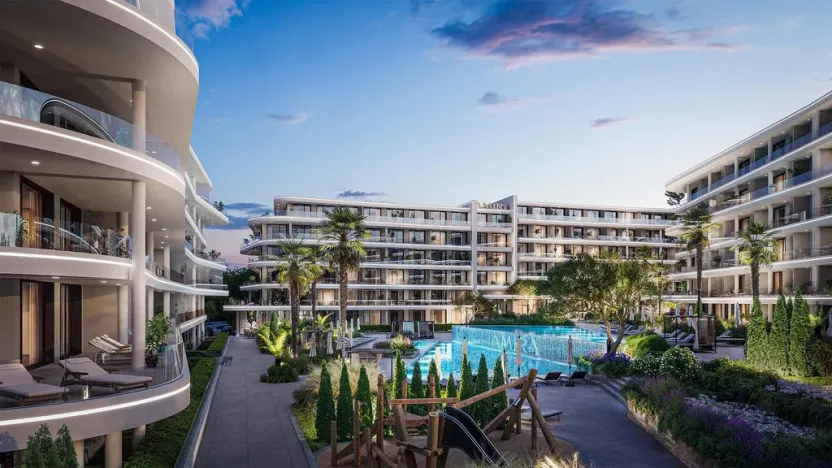 Prodej bytu 2+kk, Nesebar, AMIRA SEA RESIDENCE, Bulharsko, 86 m2