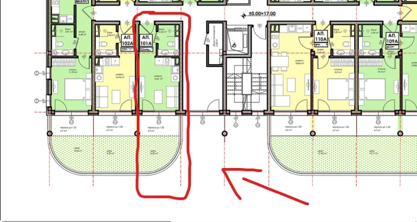 Prodej bytu 1+kk, Nesebar, AMIRA SEA RESIDENCE, Bulharsko, 39 m2