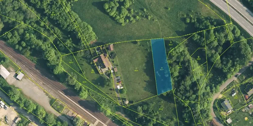 Prodej zahrady, Jeřmanice, 1208 m2