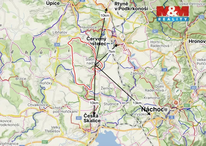 Prodej rodinného domu, Slatina nad Úpou, 105 m2