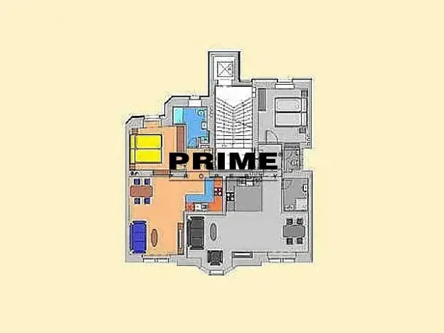 Pronájem bytu 2+kk, Praha - Vinohrady, Na Kozačce, 48 m2