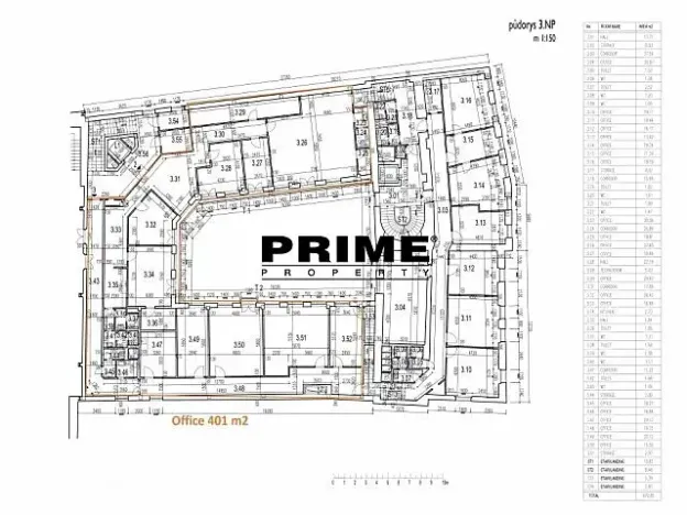 Pronájem kanceláře, Praha - Nové Město, Soukenická, 401 m2
