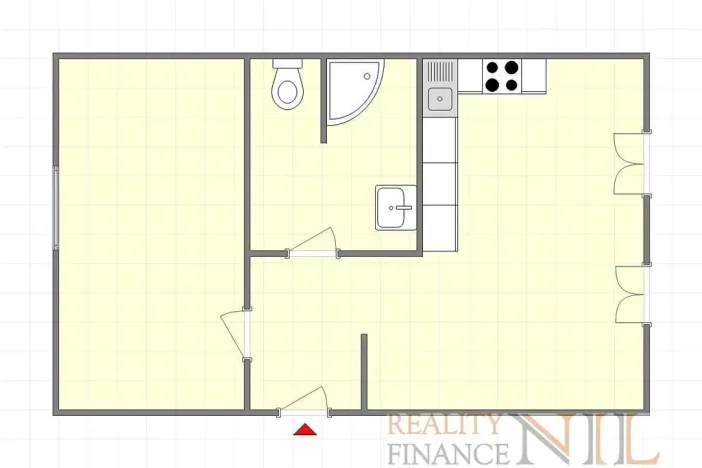 Pronájem bytu 2+kk, Plzeň, Lindauerova, 56 m2