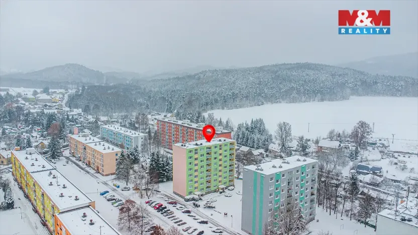 Prodej bytu 3+1, Cvikov - Cvikov II, Sídliště, 67 m2