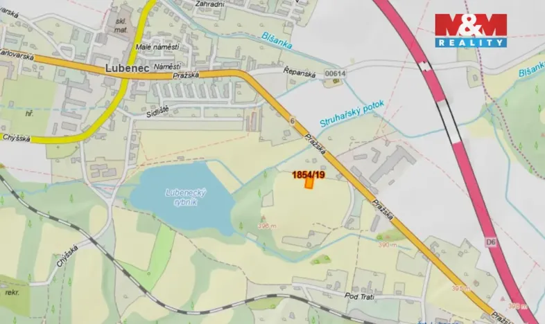 Prodej pozemku pro bydlení, Lubenec, 735 m2