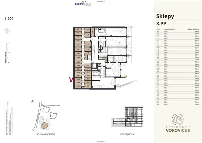 Pronájem komerční nemovitosti, Praha - Vokovice, K Červenému vrchu, 47 m2