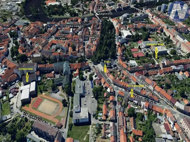 Pronájem bytu 3+1, Písek, Žižkova třída, 67 m2