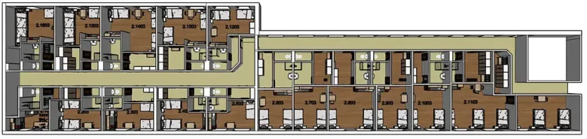 Pronájem činžovního domu, Cheb, Pekařská, 720 m2