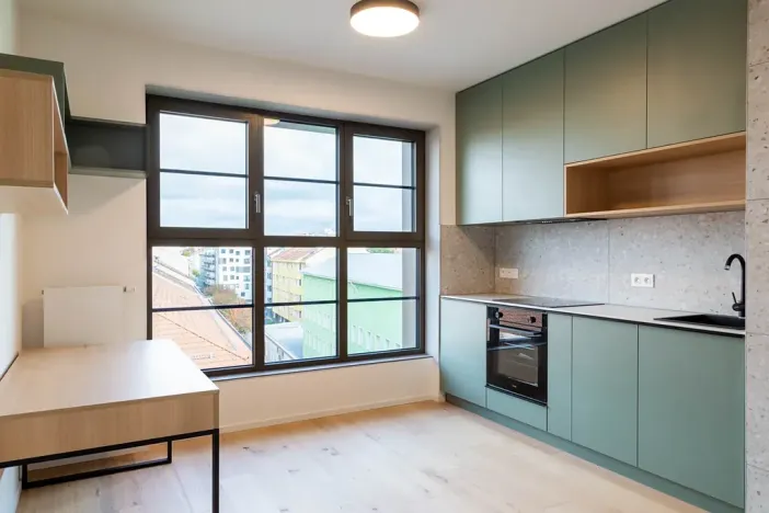 Pronájem bytu 1+kk, Brno, Bratislavská, 26 m2