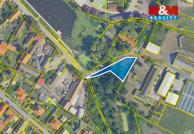 Prodej komerčního pozemku, Přerov nad Labem, 883 m2