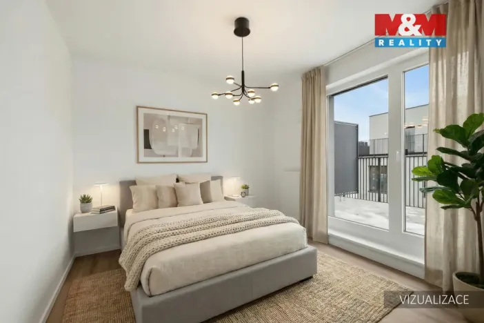 Pronájem bytu 2+kk, Kladno - Dubí, Ke křížku, 45 m2