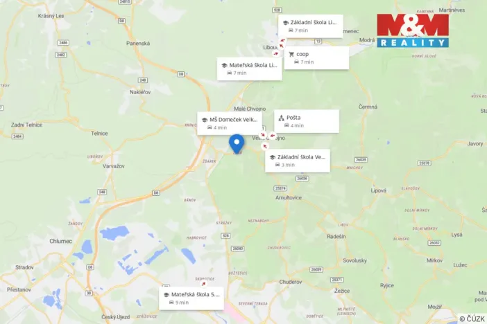 Prodej chaty, Velké Chvojno - Žďár, 45 m2