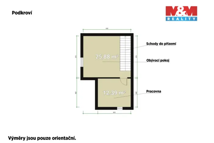 Prodej rodinného domu, Hrádek, Chylická, 85 m2