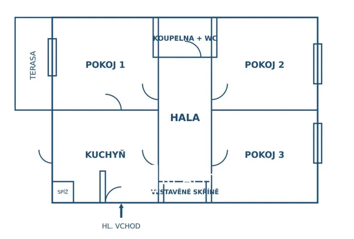 Pronájem bytu 3+1, Praha - Smíchov, Arbesovo náměstí, 136 m2