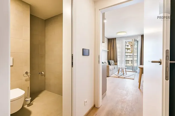 Pronájem bytu 1+kk, Brno, Bystrcká, 30 m2