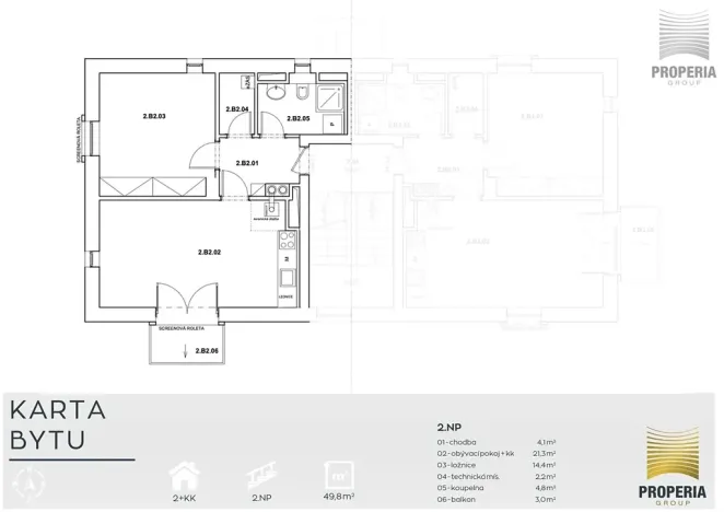 Prodej apartmánu, Dolní Morava, 50 m2