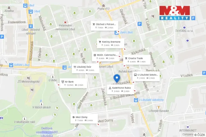 Pronájem bytu 2+kk, Praha - Libuš, U líhní, 22 m2