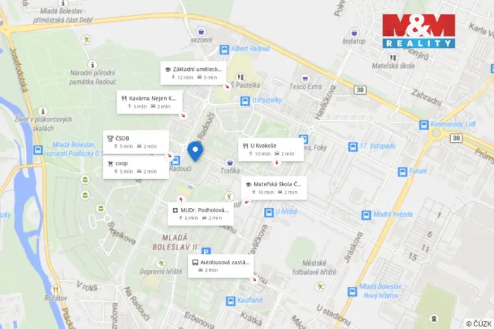 Pronájem bytu 3+1, Mladá Boleslav - Mladá Boleslav II, Jana Palacha, 82 m2