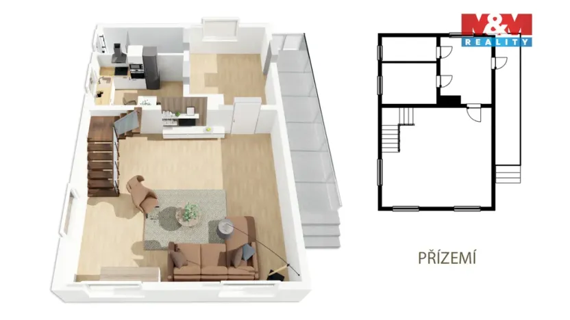 Prodej chalupy, Čenkovice, 90 m2