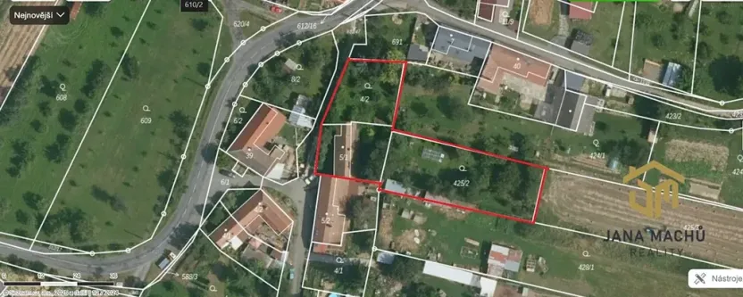 Prodej pozemku pro bydlení, Kostelany, 1920 m2