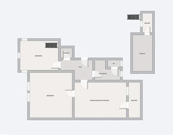 Pronájem bytu 3+kk, Hradec Králové, Gočárova třída, 81 m2