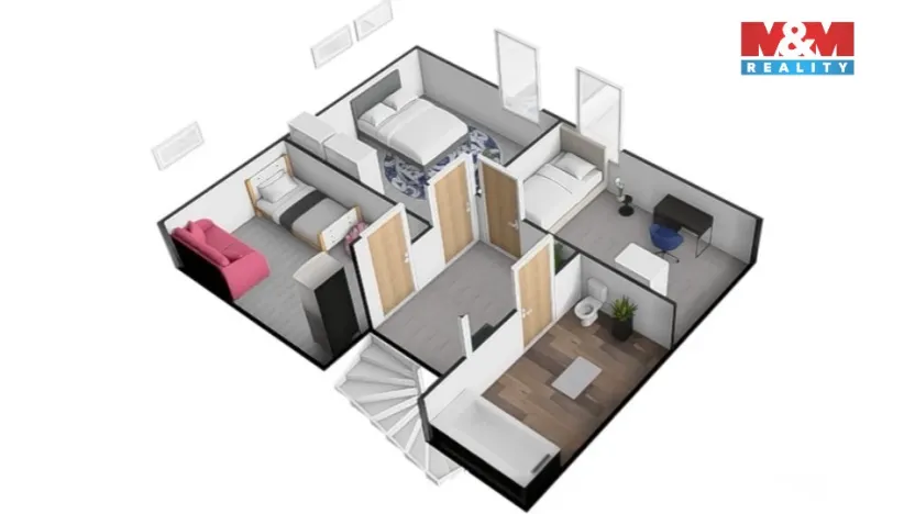 Prodej rodinného domu, Pavlov, Lidická, 102 m2