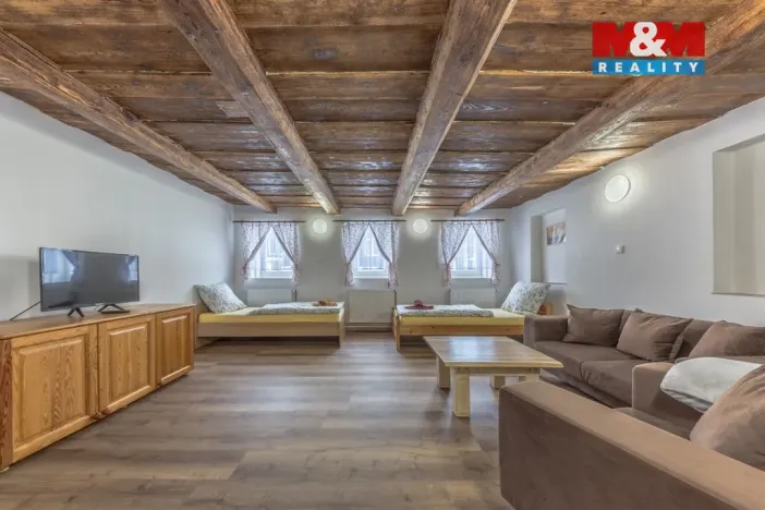 Prodej ubytování, Jiřetín pod Jedlovou, Žižkova, 285 m2