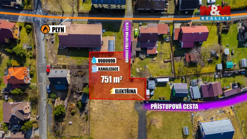 Prodej pozemku pro bydlení, Kamenický Šenov, 751 m2