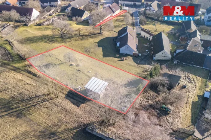 Prodej pozemku pro bydlení, Chlumy, 1064 m2