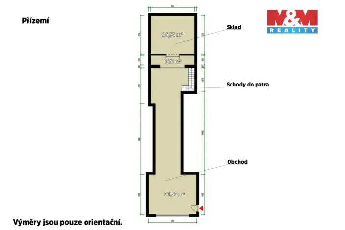 Pronájem obchodního prostoru, Praha - Vinohrady, Vinohradská, 161 m2