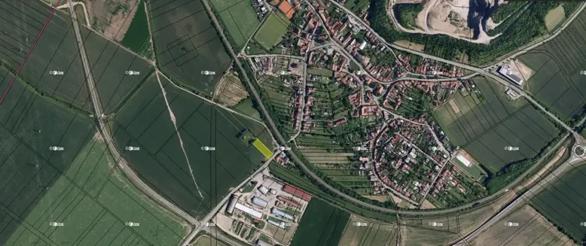 Prodej pole, Čebín, 1600 m2