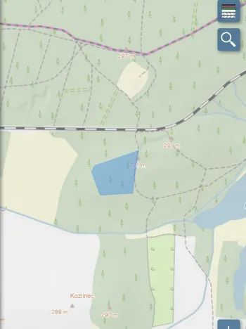 Prodej lesa, Veliny, 16002 m2