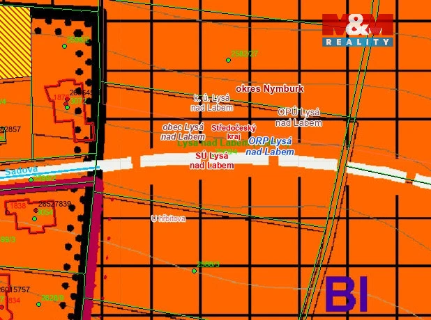Prodej pozemku pro bydlení, Lysá nad Labem, 925 m2