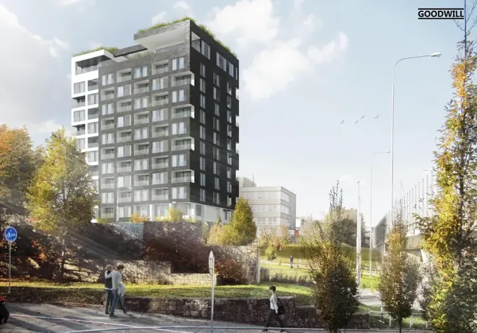 Pronájem bytu 1+kk, Brno, Královopolská, 37 m2